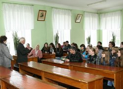 Дружня зустріч відділу довузівської підготовки Уманського НУС з школярами Чорнобаївського району