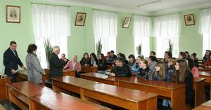 Дружня зустріч відділу довузівської підготовки Уманського НУС з школярами Чорнобаївського району