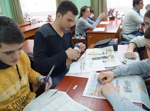 Святкування першого квітня на факультеті менеджменту