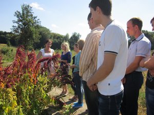 Практичні заняття студентів факультету агрономії