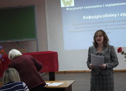 Доцент, к.е.н. Шайко О.Г. висловила свої зауваження щодо роботи студентки групи 53–ОМ Галінської О.В.