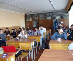 Зустріч викладачів кафедри обліку і аудиту з учнями Уманської ЗОШ № 5