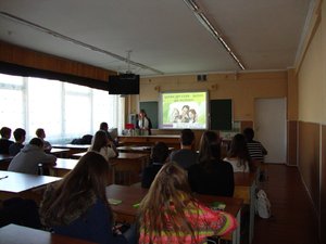 Зустріч викладачів кафедри обліку і аудиту з учнями Уманської ЗОШ № 5