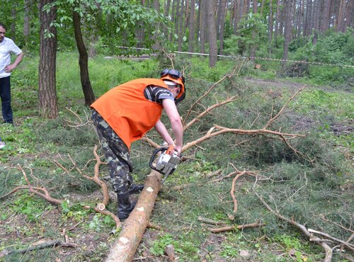 Змагання з «Лісового багатоборства» серед студентів лісогосподарських факультетів вищих навчальних закладів України