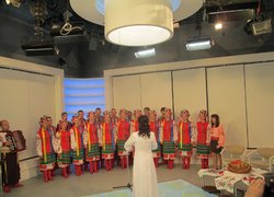 Ансамбль «Хлібодари» Уманського НУС прозвучав на телеканалі «Рось» у Черкасах