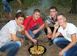 Осінній похід в ліс студентів факультету менеджменту