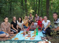 Осінній похід в ліс студентів факультету менеджменту