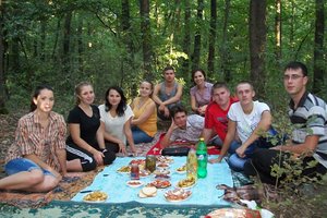 Осінній похід в ліс студентів факультету менеджменту