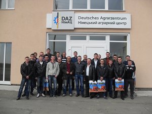 Студенти-механіки в Німецькому аграрному центрі в Україні