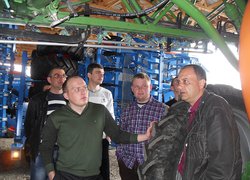 Студенти-механіки в Німецькому аграрному центрі в Україні