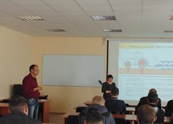 Студенти-механіки в Німецькому аграрному центрі в Україні