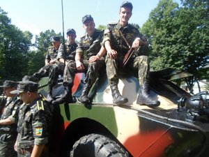 Будні курсантів військової кафедри Уманського НУС