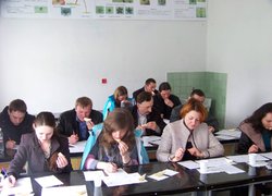 Робочий момент дегустації плодів груші