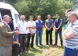 Дружня зустріч з білоруськими садівниками