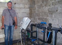 В'ячеслав Білоокий - огляд фертигаційної станції для ягідника