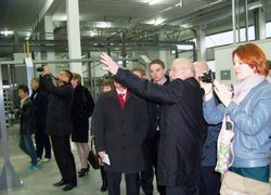 Функціонування логістичного центру пояснює президент кооперативу Роман Ягелінський