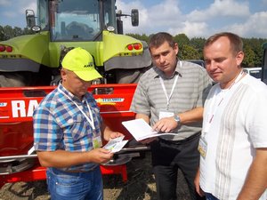 Традиційна участь науковців Уманського НУС у Дні поля Німецького аграрного центру