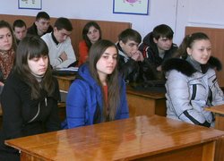Творча зустріч студентів Уманського НУС з вдовою українського поета Володимира Підпалого