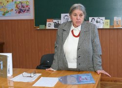 Творча зустріч студентів Уманського НУС з вдовою українського поета Володимира Підпалого