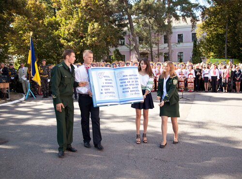 Урочиста посвята в Уманському НУС 