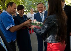 Посвята першокурсників у студенти в Уманському НУС
