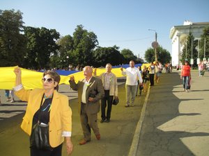 Прапор України майорітиме над мирною, сильною і єдиною державою!