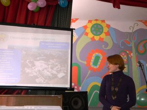 Презентація Уманського НУС заступником декана інженерно-технологічного факультету з виховної роботи Юлією Жмуденко