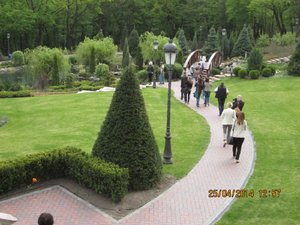 Ландшафти та паркові пейзажі Межигір'я