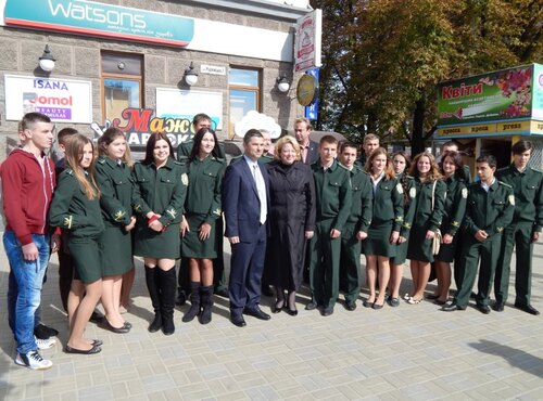 Озеленення центральної частини міста Умань