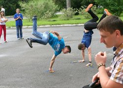 Студенти інженерно-технологічного факультету привітали Уманський НУС з ювілеєм