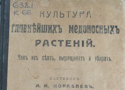 Бджільництво в Уманському училищі садівництва і землеробства