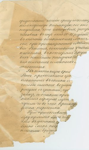 Цікавий документ зберігається у музейній кімнаті наукової бібліотеки