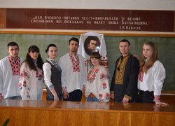 Факультет плодоовочівництва,екології та захисту рослин провів виховну годину присвячену творчості Т. Шевченка