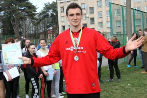 Галєвич Олександр, ІІ місце з бігу на 1000м