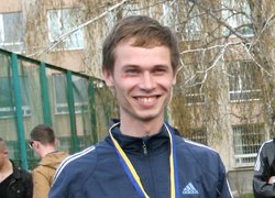 Оріховський Денис, І місце з бігу на 1000м