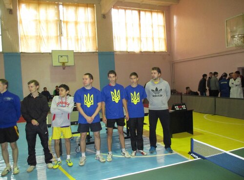 Відкриття Чемпіонату України з настільного тенісу в Уманському НУС