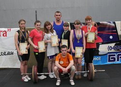 Змагання з важкої атлетики на першість університету