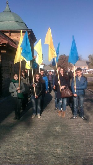Студенти Уманського НУС вшанували пам'ять козаків на Чигиринщині