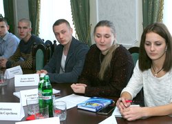 Зустріч ректора Уманського НУС зі студентським активом
