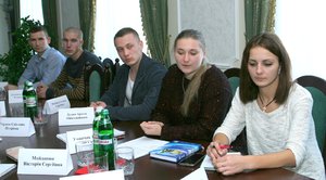 Зустріч ректора Уманського НУС зі студентським активом