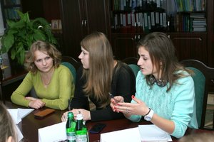 Зустріч ректора Уманського НУС зі студентським активом