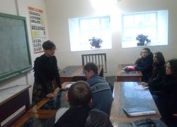 Засідання студентського наукового гуртка кафедри екології та безпеки життєдіяльності