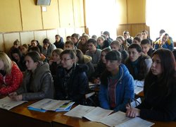 Зустріч студентів  з фахівцем відділу міжнародних звʼязків Уманського НУС