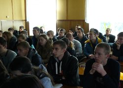 Зустріч студентів  з фахівцем відділу міжнародних звʼязків Уманського НУС