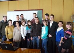 Зустріч студентів  з фахівцем відділу міжнародних звʼязків Уманського НУС