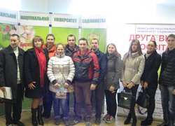 Студенти Уманського НУС - учасники Ярмарку вакансій