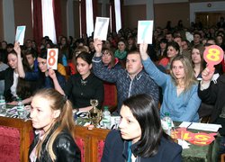 В Уманському НУС пройшла гра КВН команд факультетів на Кубок ректора