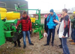 Виїзне практичне заняття з дисципліни  «Сільськогосподарські машини провідних фірм»
