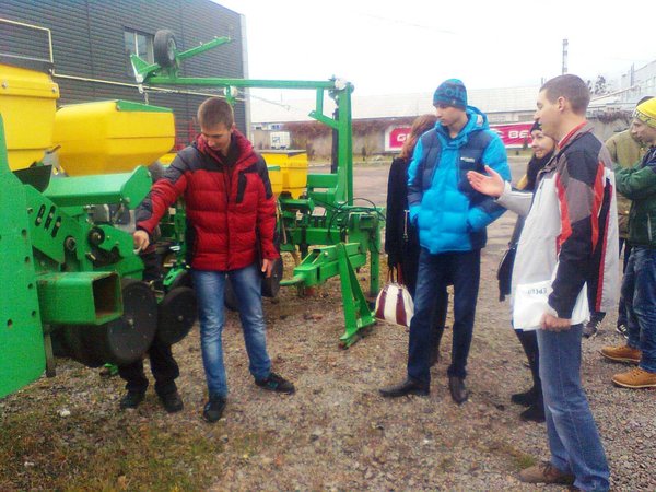 Виїзне практичне заняття з дисципліни  «Сільськогосподарські машини провідних фірм»