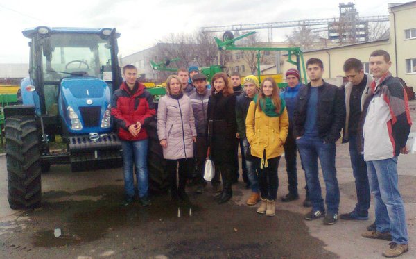 Виїзне практичне заняття з дисципліни  «Сільськогосподарські машини провідних фірм»